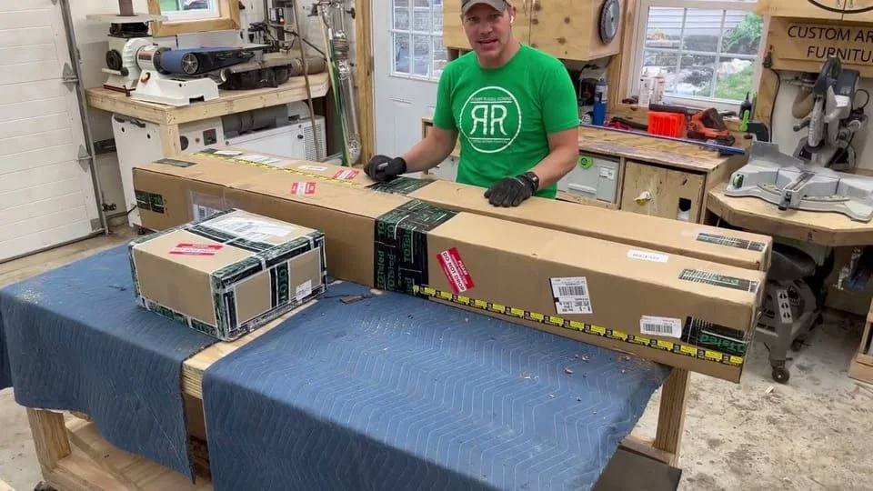Still from the film “Unboxing and assembling the TOTSled”.