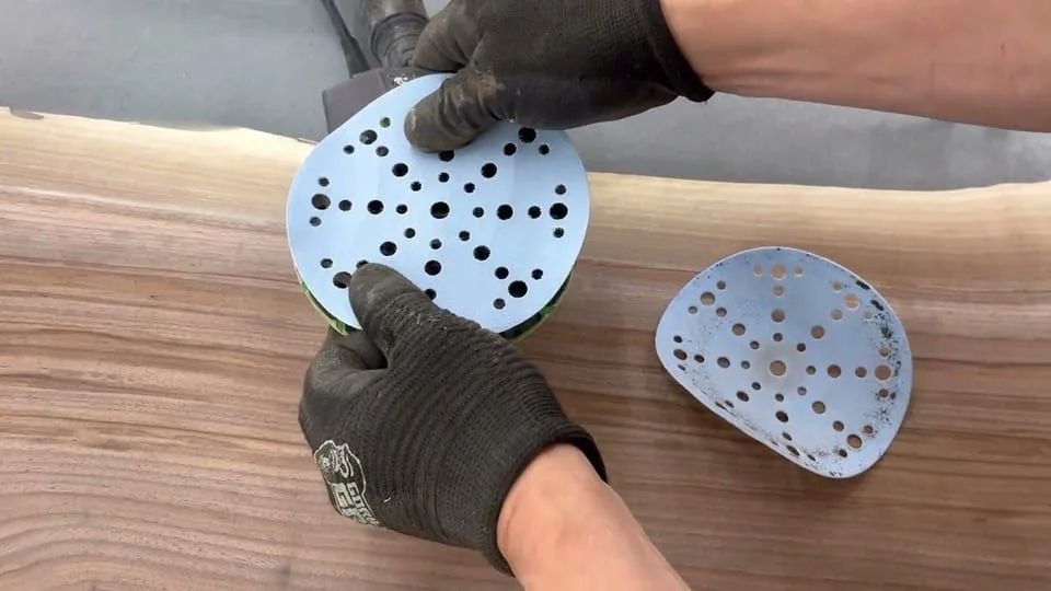Still from the film “A ceramic-coated epoxy river table, start to finish”.